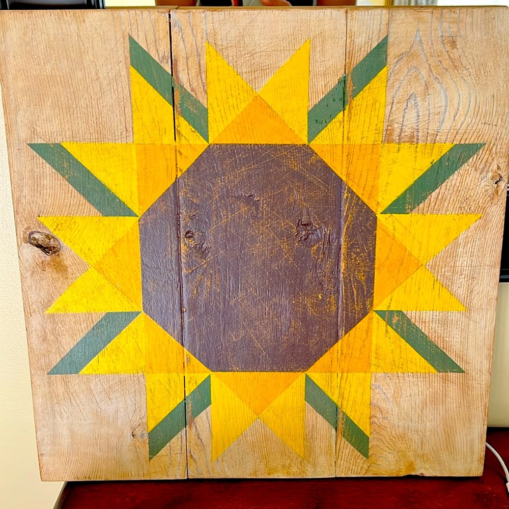 Handmade wood sign